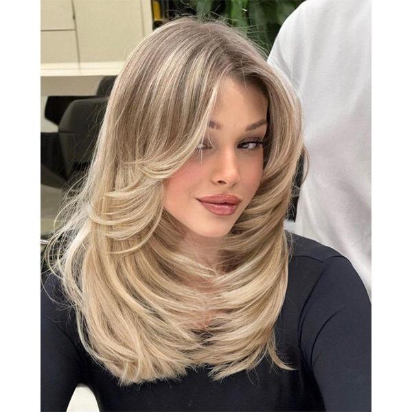 90s Blowout Layered Hair Ideas for Modern Volume Looks