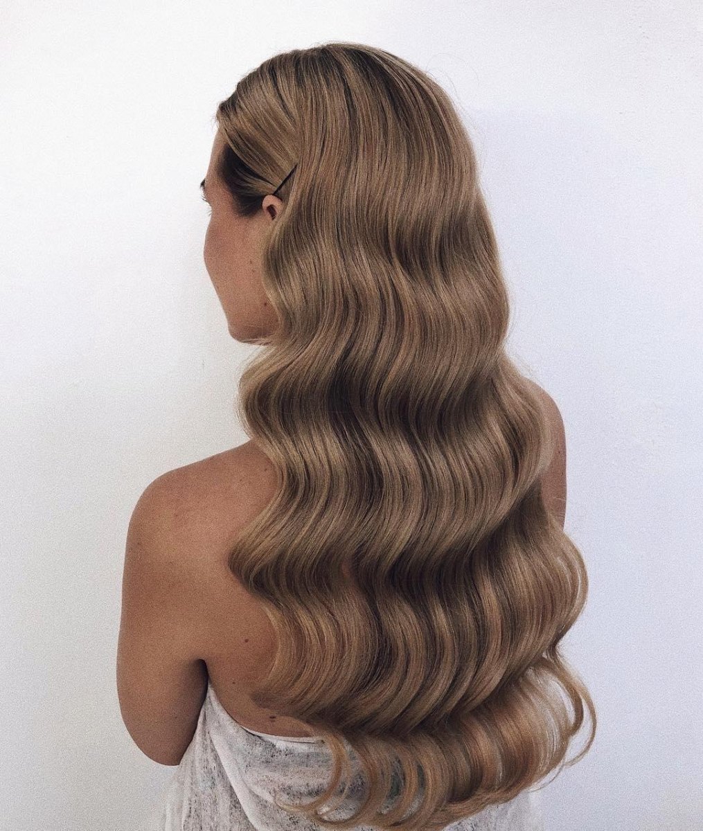Hollywood Wave Open Hairstyle Ideas for Elegant Looks
