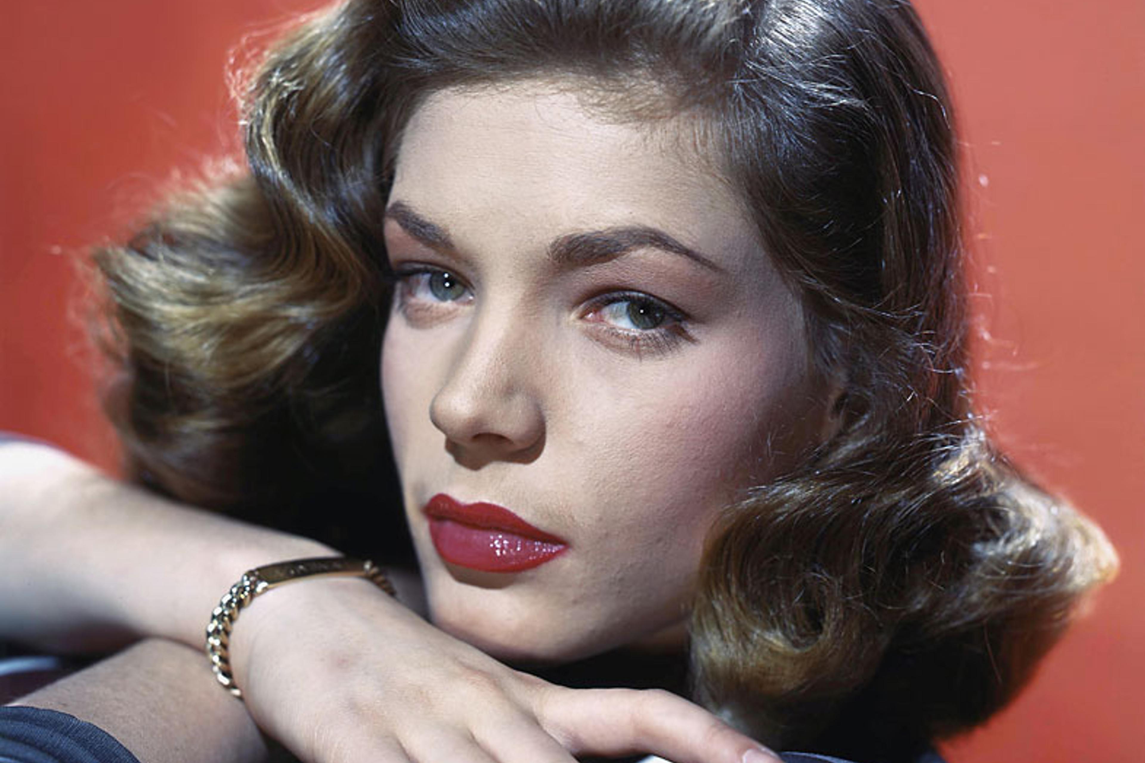 Lauren Bacall inspired sophisticated Old Hollywood glamour makeup