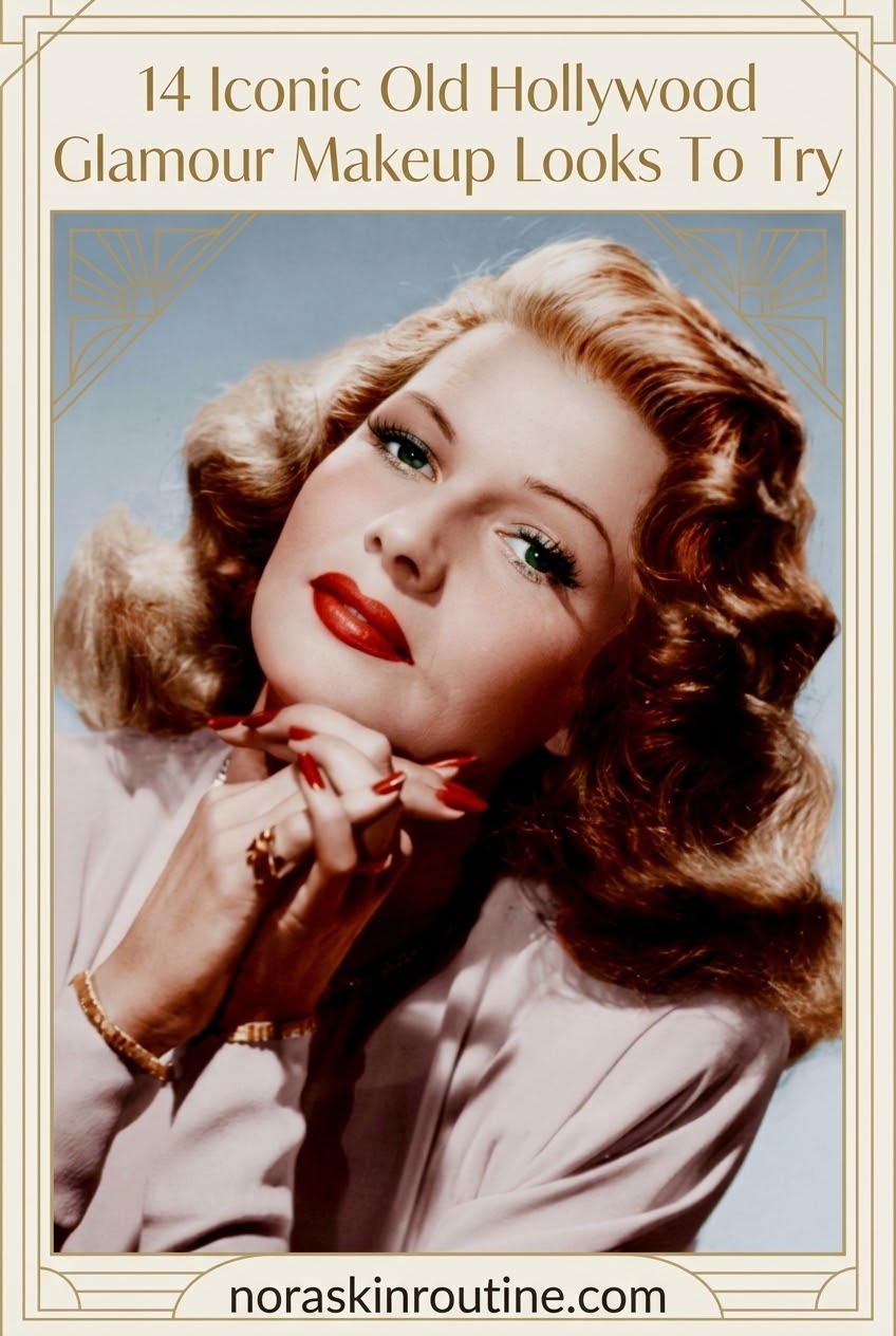 14 Iconic Old Hollywood Glamour Makeup Looks To Try