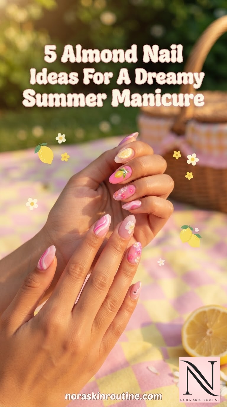 5 Almond Nail Ideas For A Dreamy Summer Manicure
