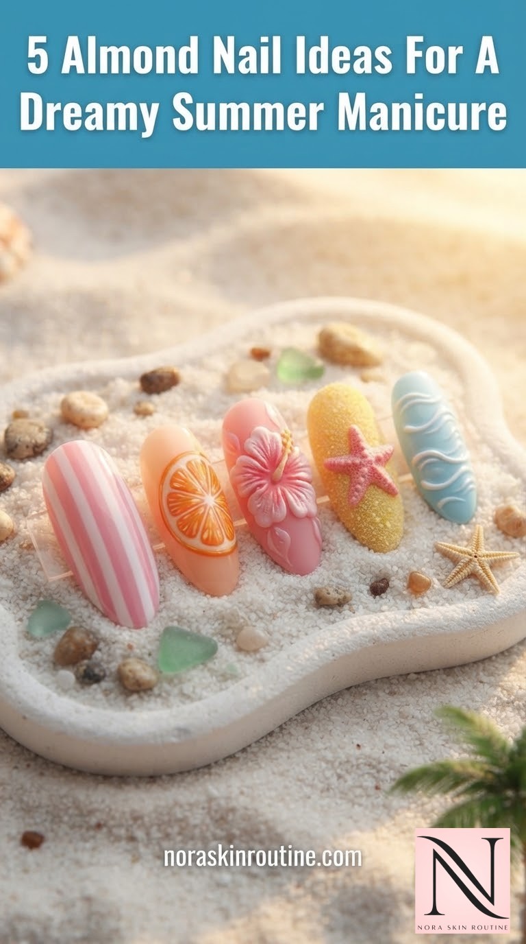 5 Almond Nail Ideas For A Dreamy Summer Manicure