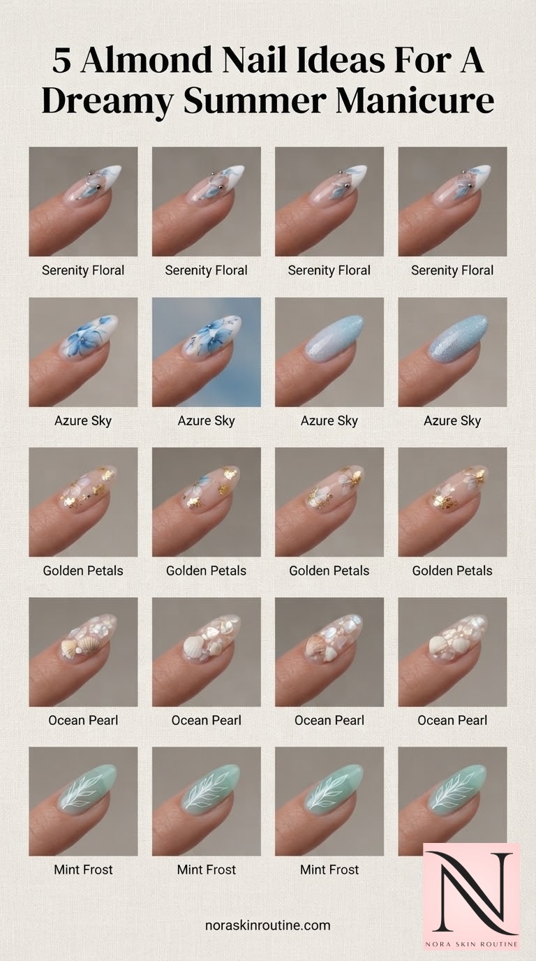 5 Almond Nail Ideas For A Dreamy Summer Manicure
