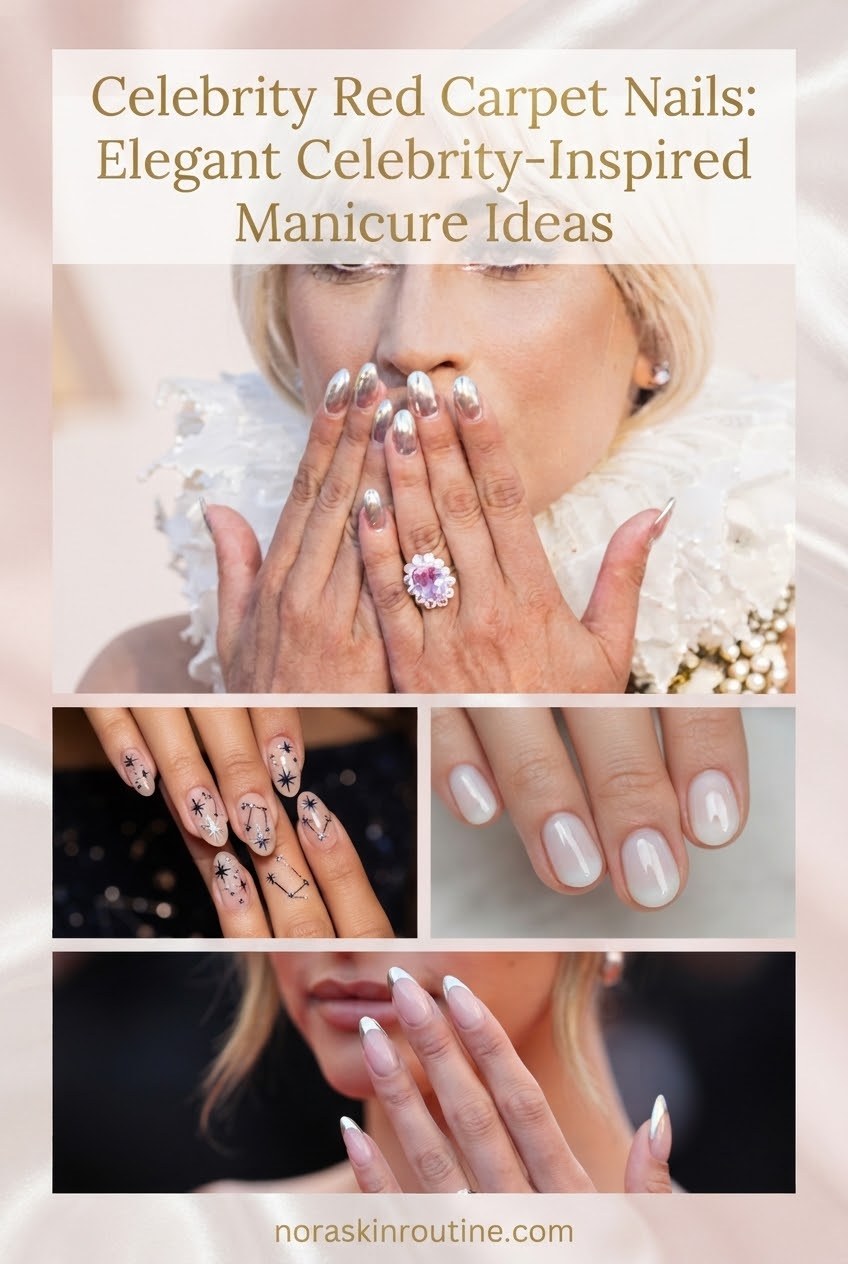 Celebrity Red Carpet Nails: Elegant Celebrity-Inspired Manicure Ideas