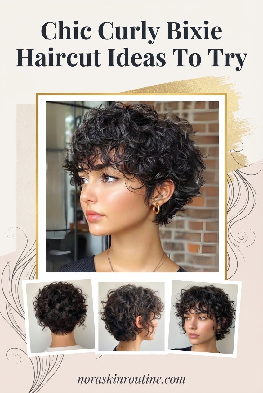 Chic Curly Bixie Haircut Ideas To Try
