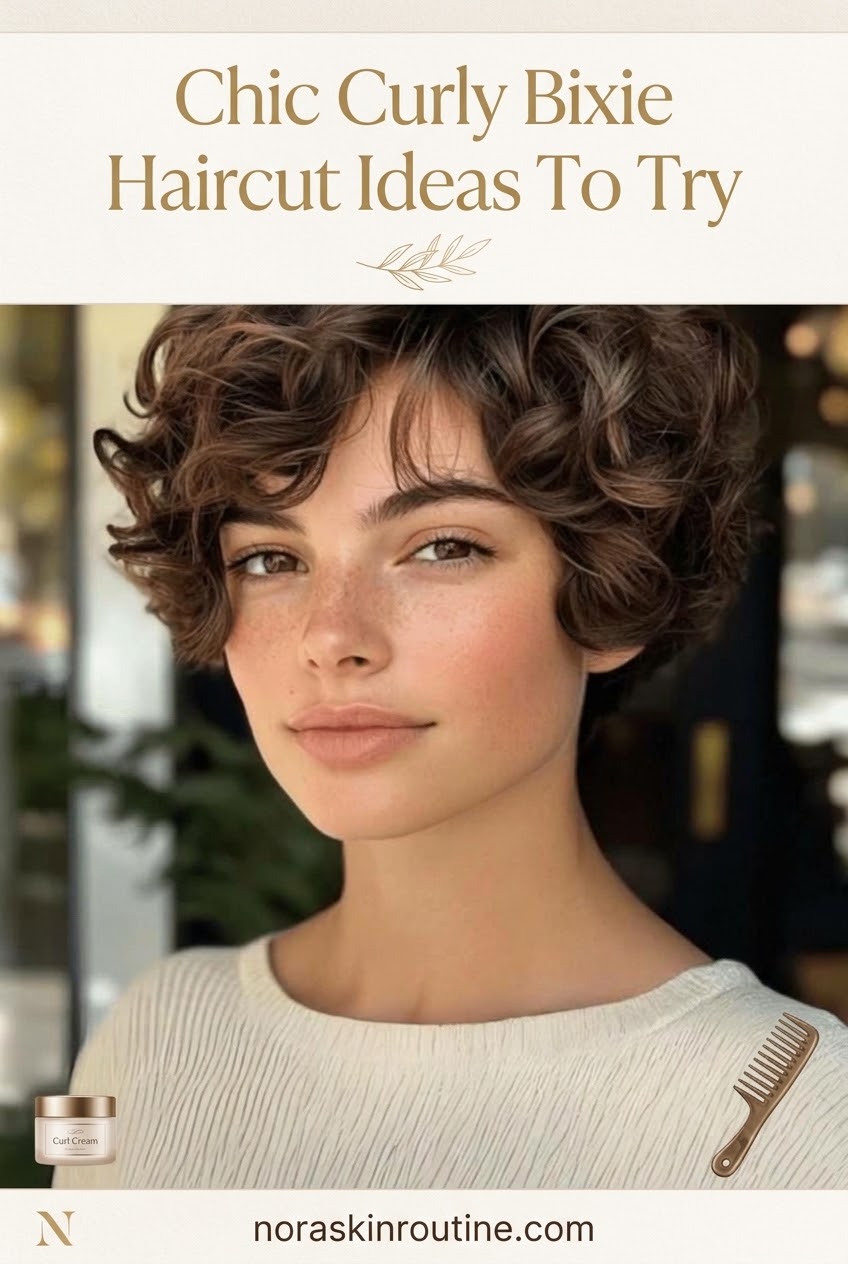 Chic Curly Bixie Haircut Ideas To Try