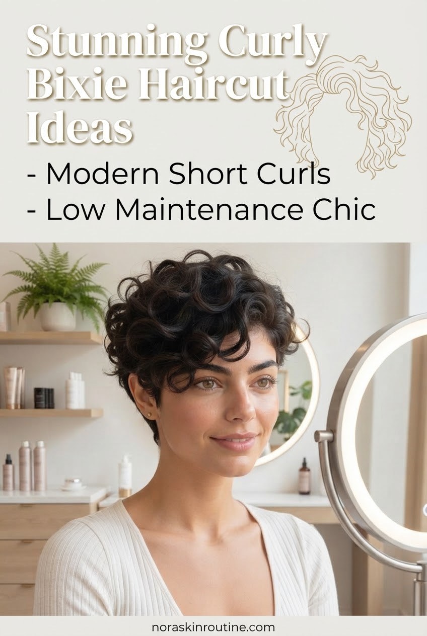 Stunning Curly Bixie Haircut Ideas