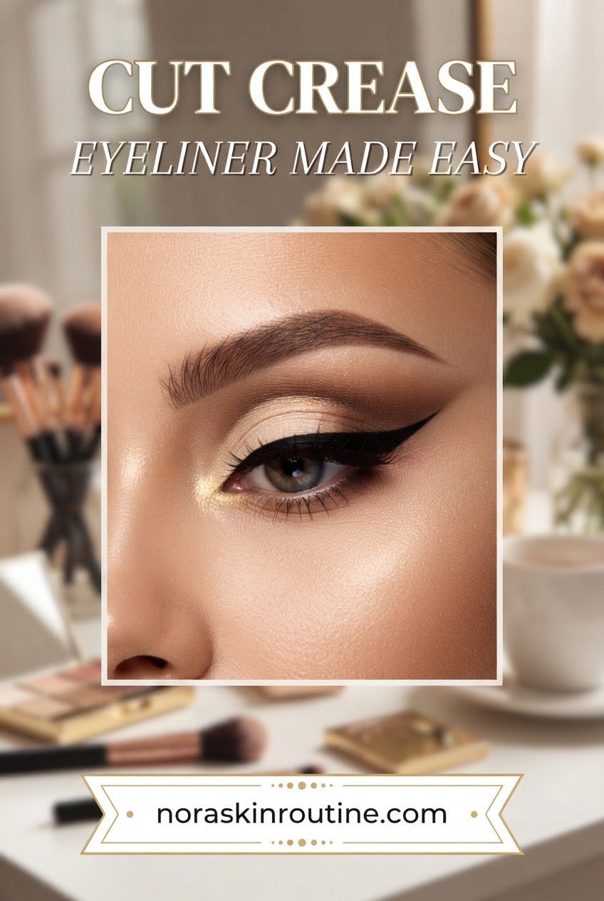 Cut Crease Eyeliner Made Easy