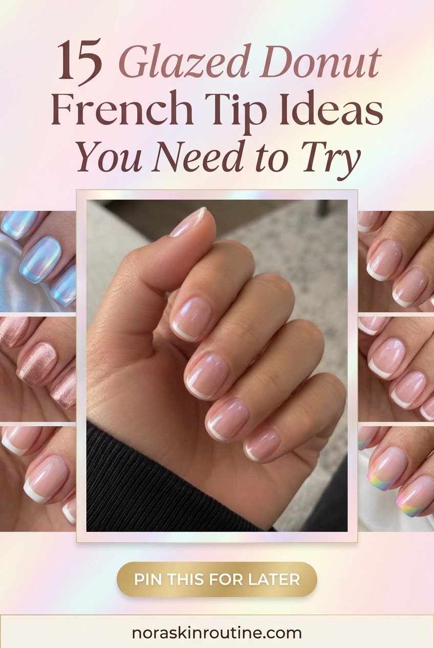 15 Glazed Donut French Tip Ideas You Need to Try