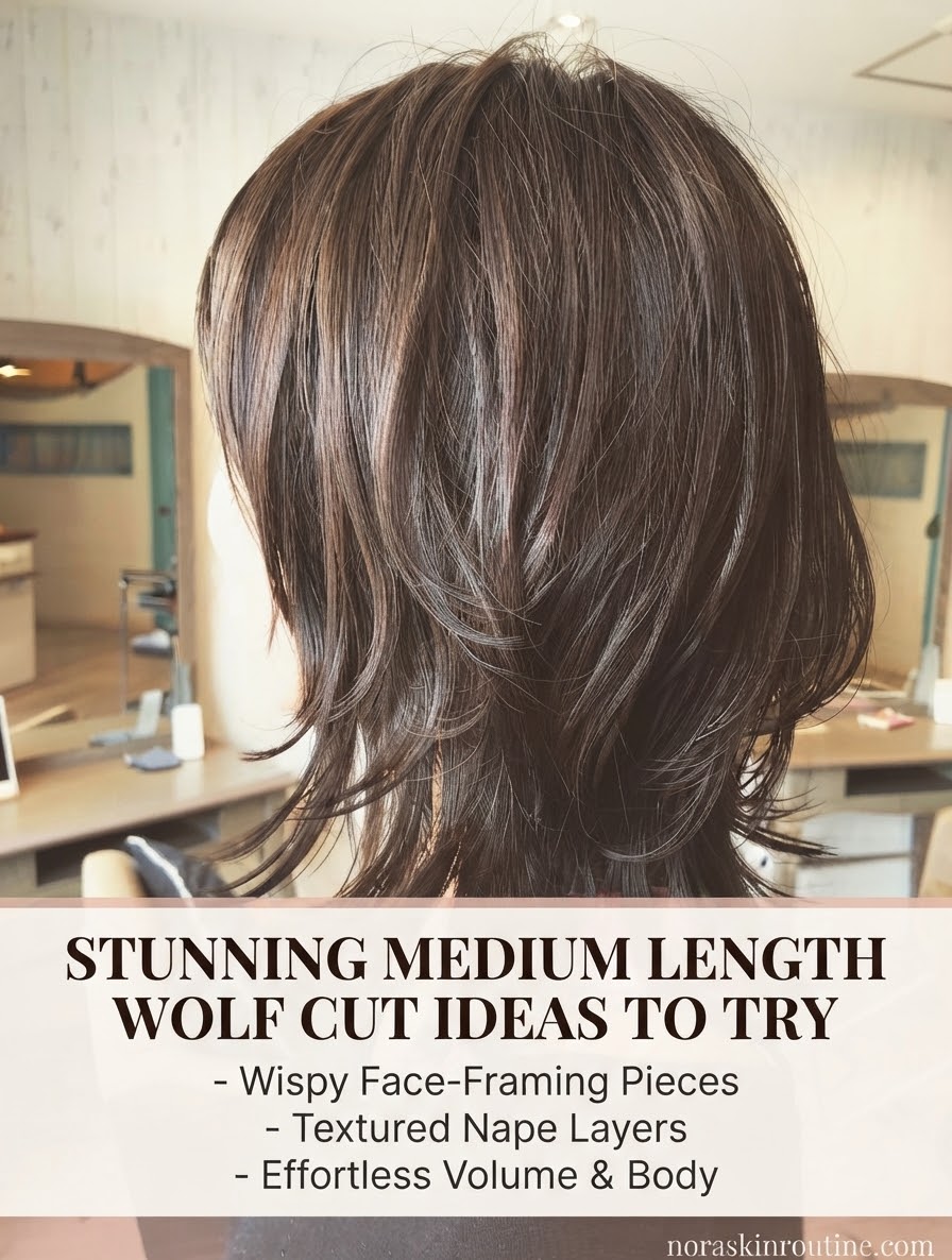 Stunning Medium Length Wolf Cut Ideas To Try