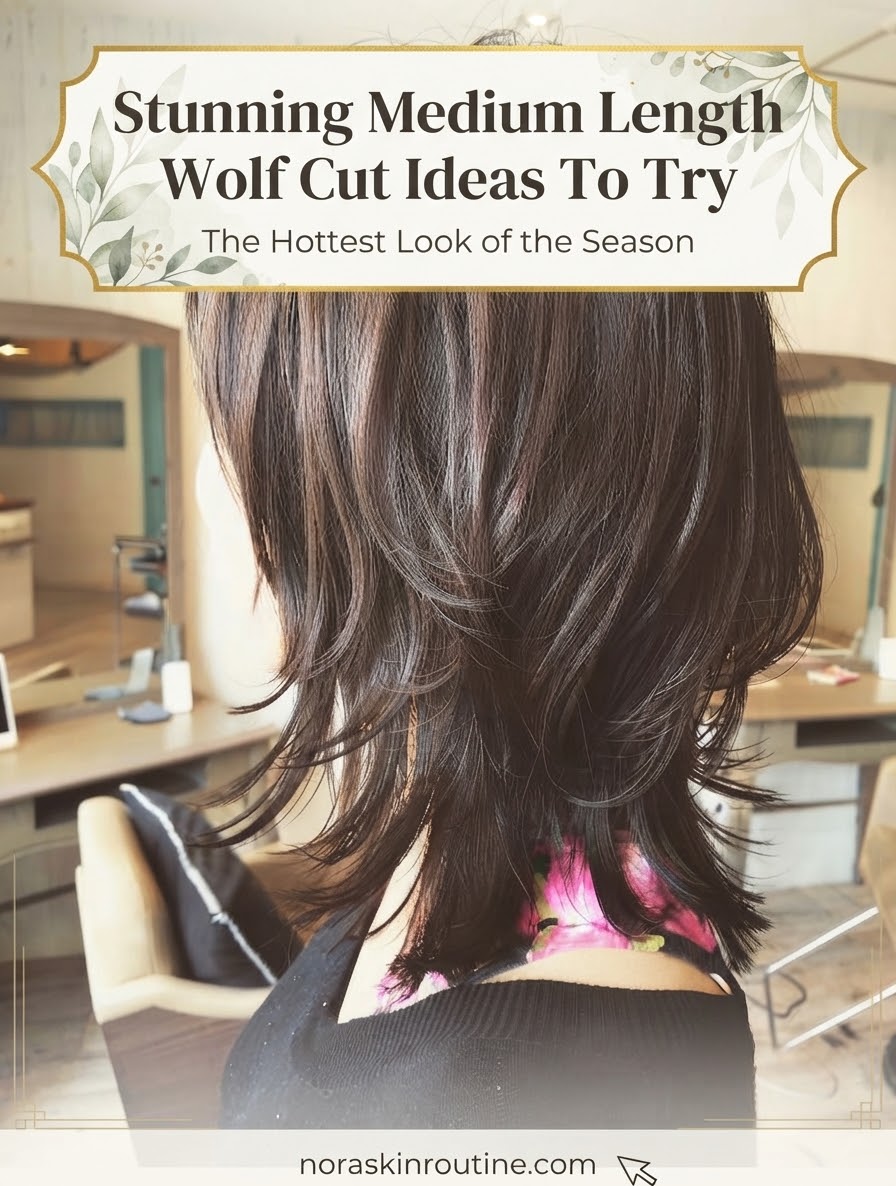 Stunning Medium Length Wolf Cut Ideas To Try