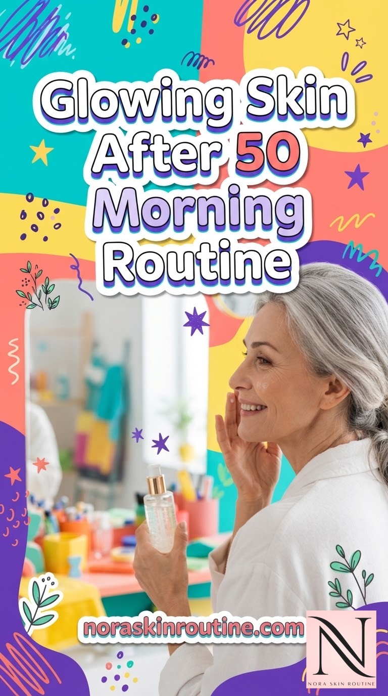 Glowing Skin After 50 Morning Routine