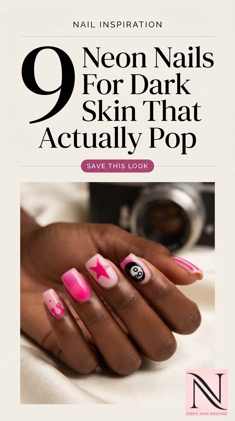 9 Neon Nails For Dark Skin That Actually Pop