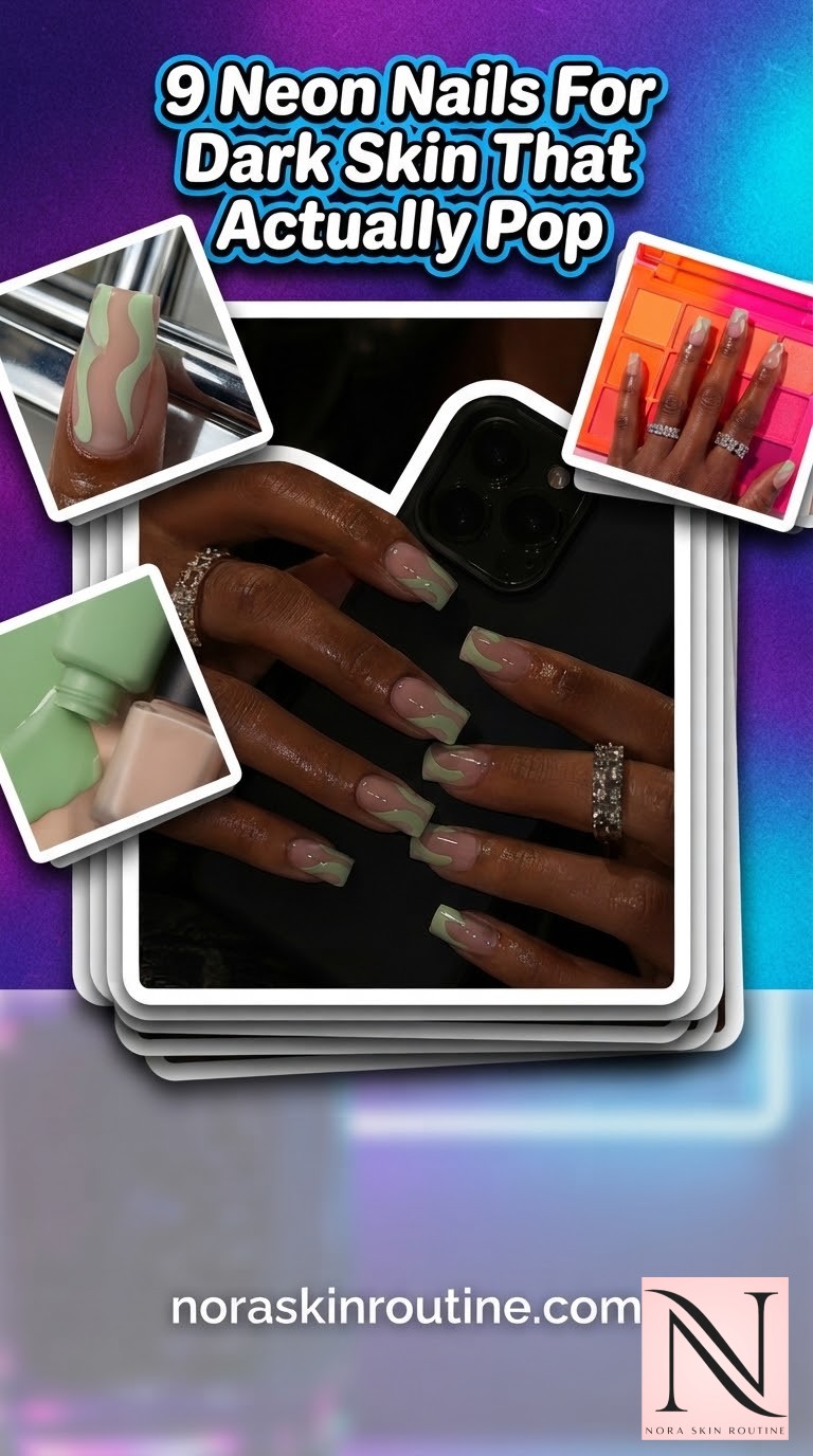 9 Neon Nails For Dark Skin That Actually Pop