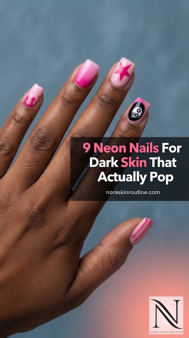 9 Neon Nails For Dark Skin That Actually Pop