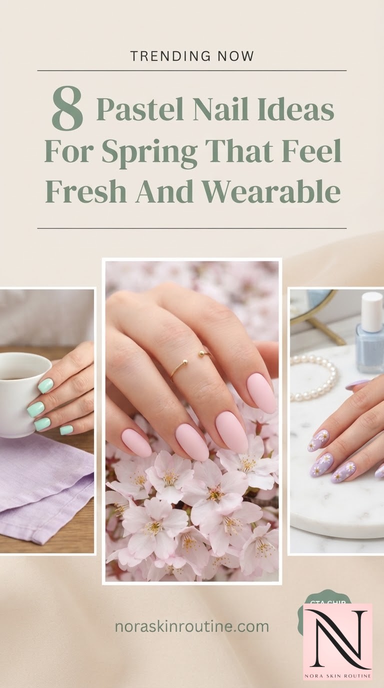 8 Pastel Nail Ideas For Spring That Feel Fresh And Wearable