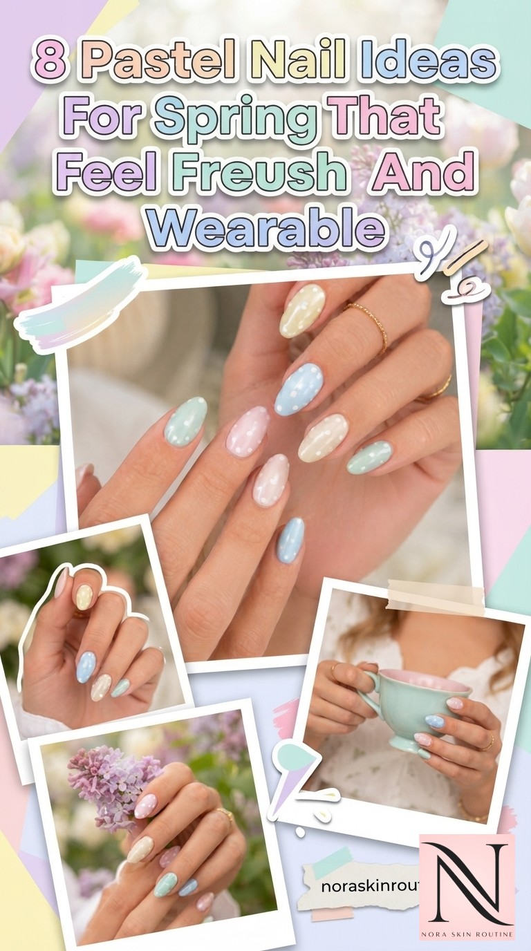 8 Pastel Nail Ideas For Spring That Feel Fresh And Wearable