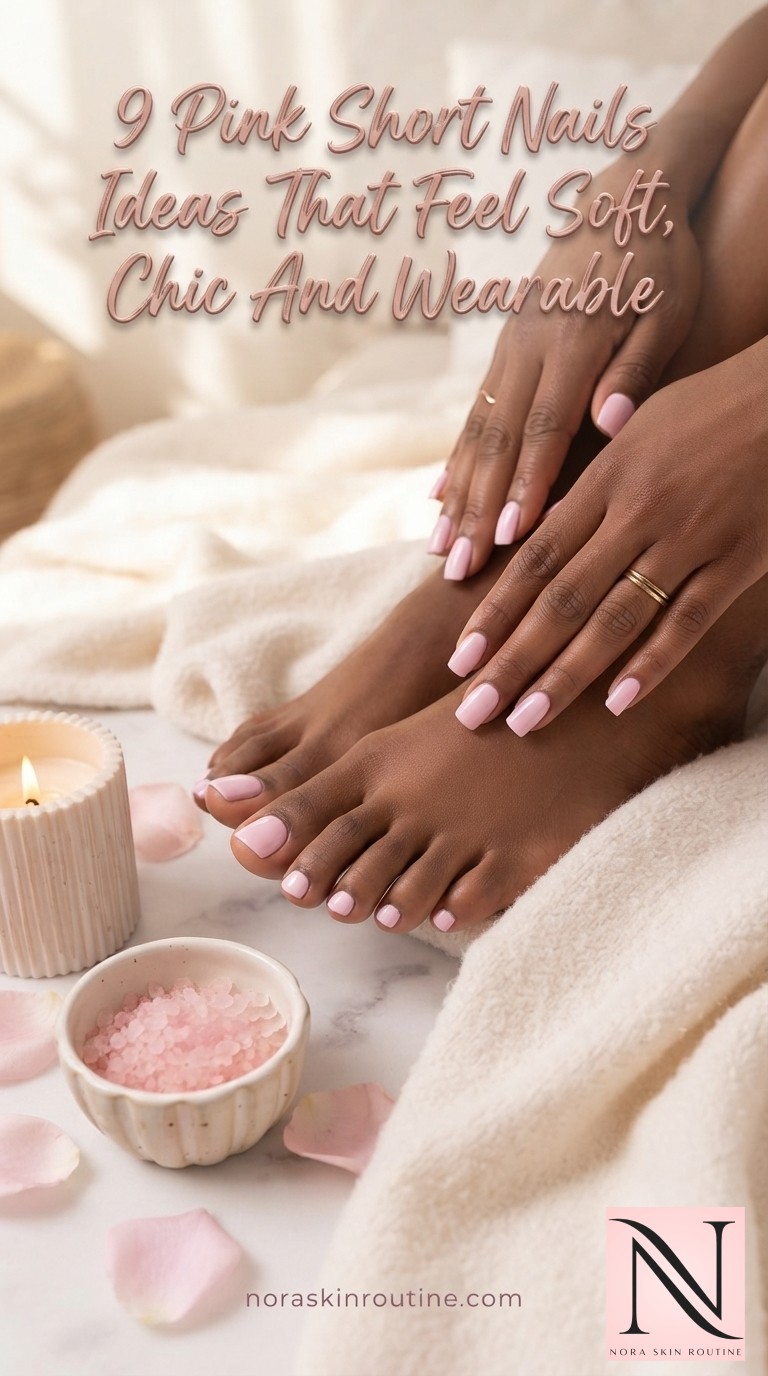 9 Pink Short Nails Ideas That Feel Soft, Chic And Wearable