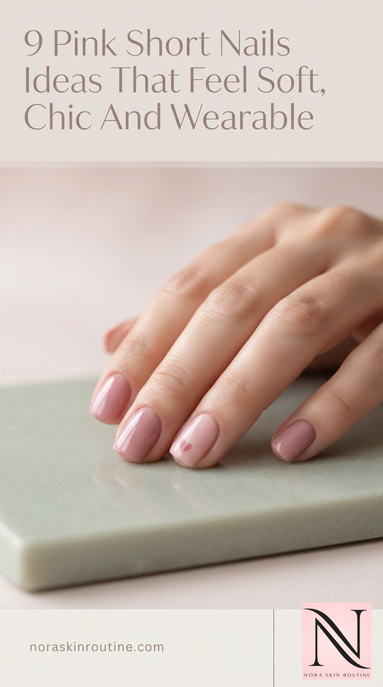 9 Pink Short Nails Ideas That Feel Soft, Chic And Wearable