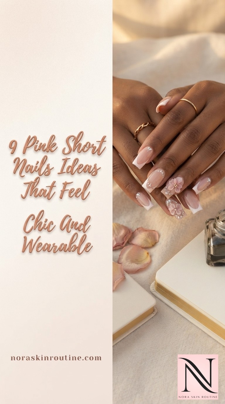 9 Pink Short Nails Ideas That Feel Soft, Chic And Wearable