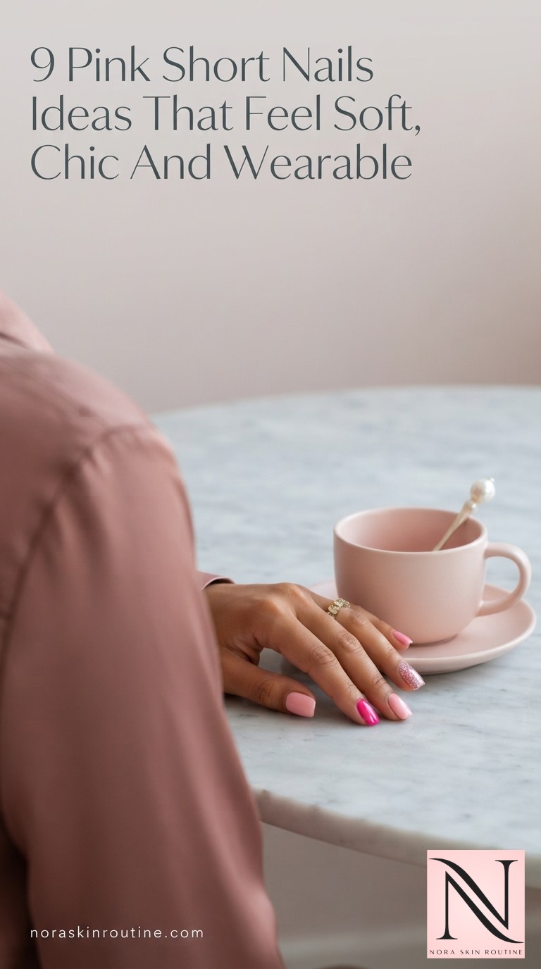 9 Pink Short Nails Ideas That Feel Soft, Chic And Wearable