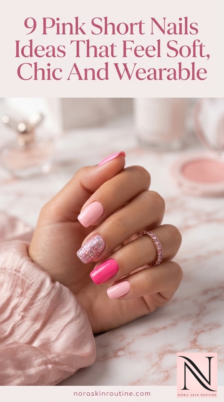 9 Pink Short Nails Ideas That Feel Soft, Chic And Wearable