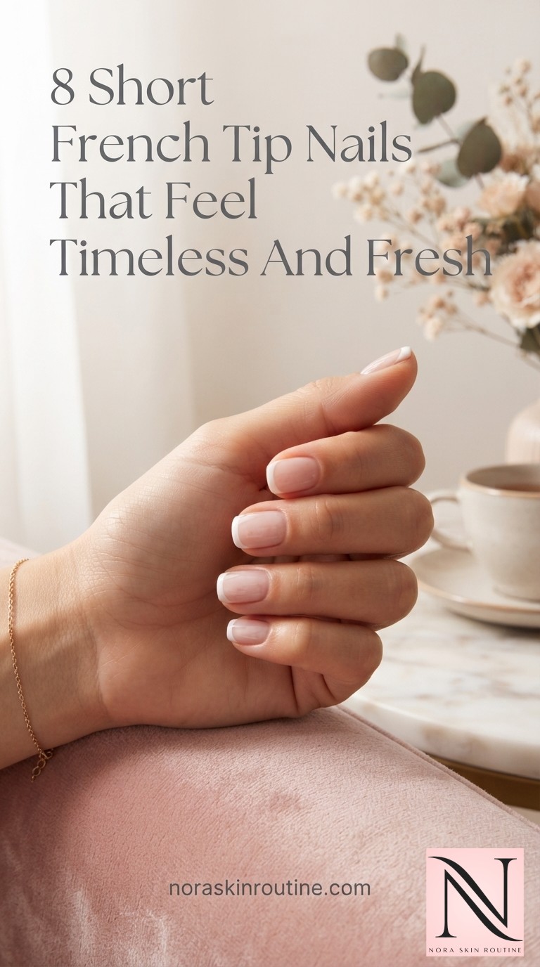 8 Short French Tip Nails That Feel Timeless And Fresh
