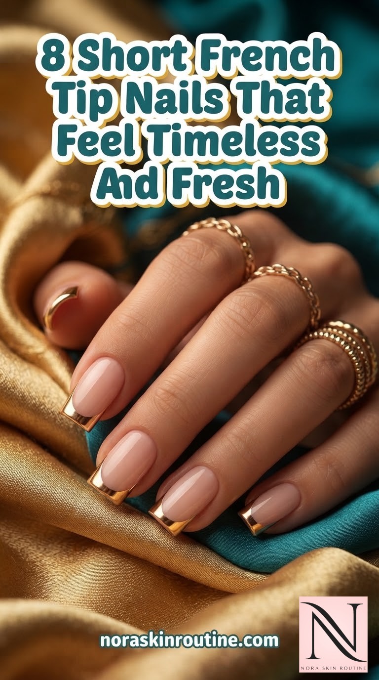8 Short French Tip Nails That Feel Timeless And Fresh