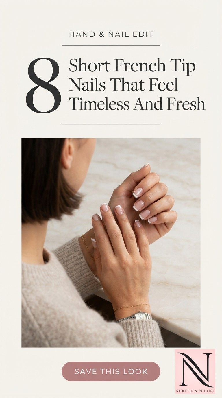 8 Short French Tip Nails That Feel Timeless And Fresh