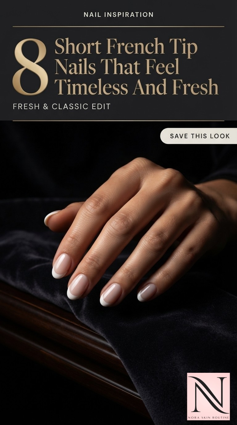 8 Short French Tip Nails That Feel Timeless And Fresh
