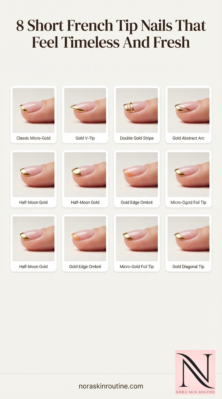 8 Short French Tip Nails That Feel Timeless And Fresh