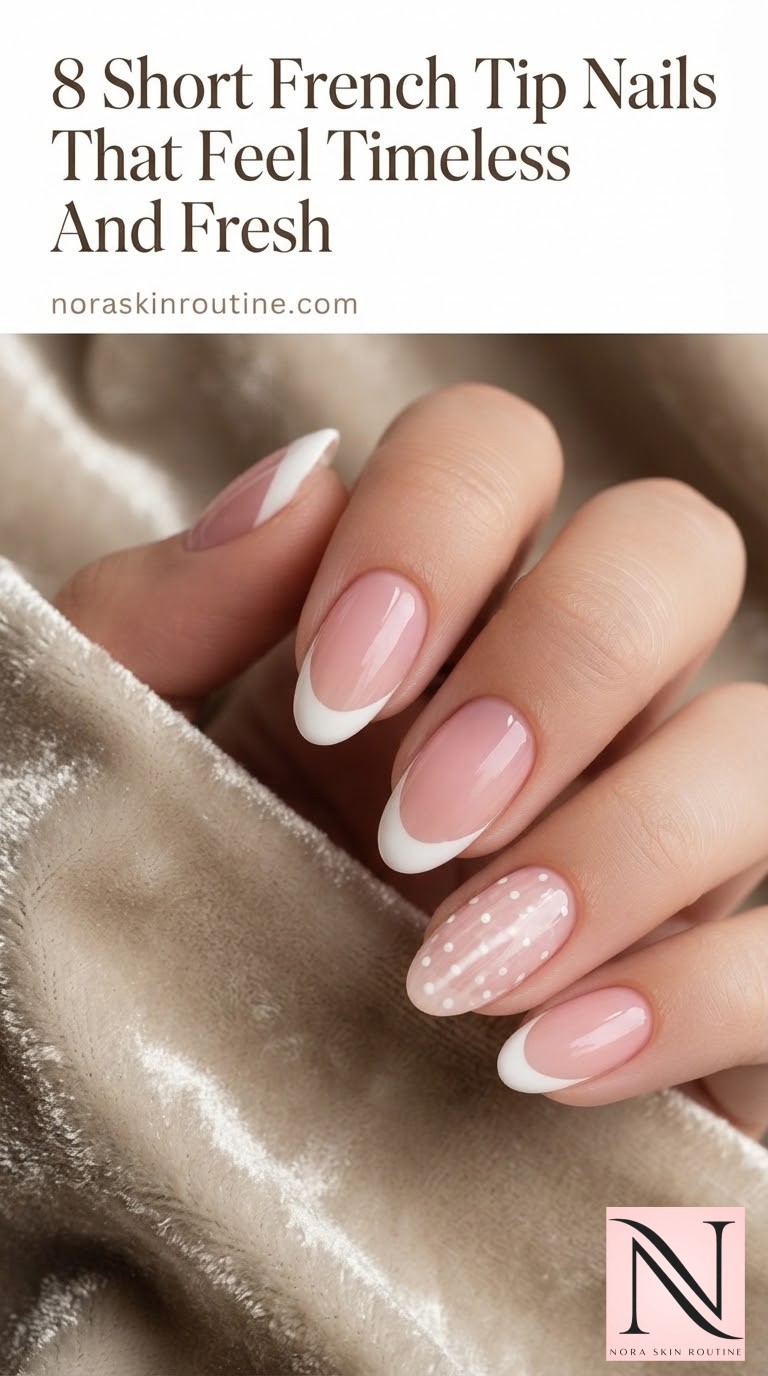 8 Short French Tip Nails That Feel Timeless And Fresh