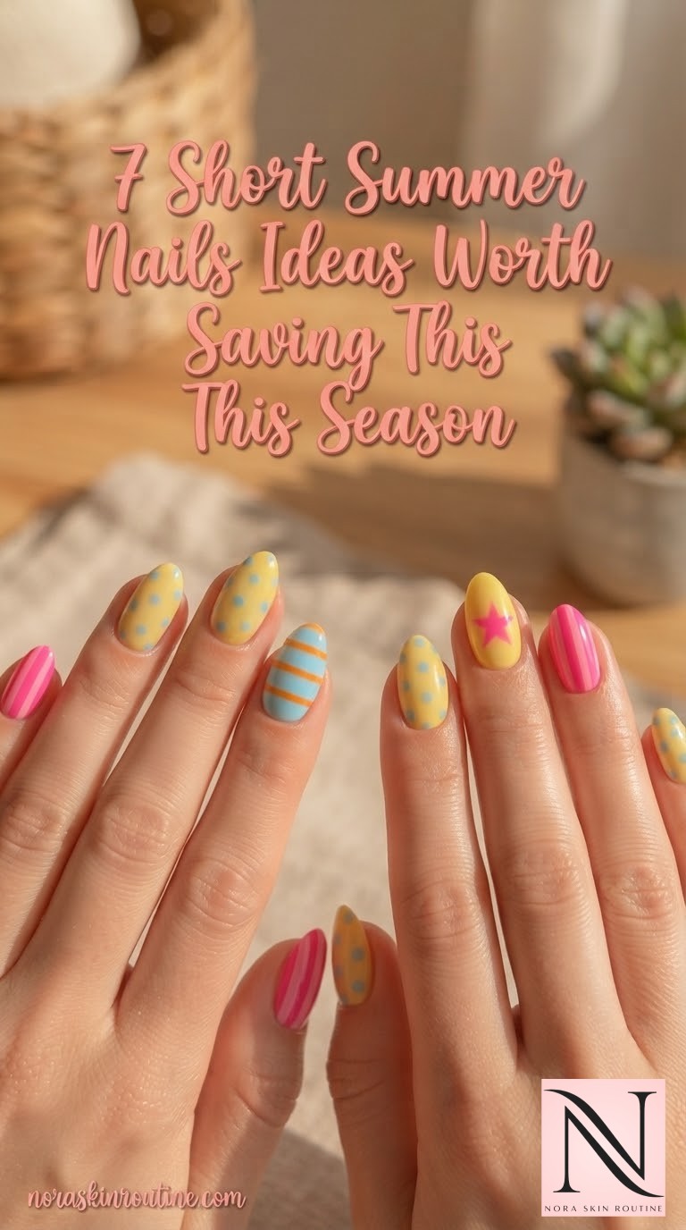 7 Short Summer Nails Ideas Worth Saving This Season