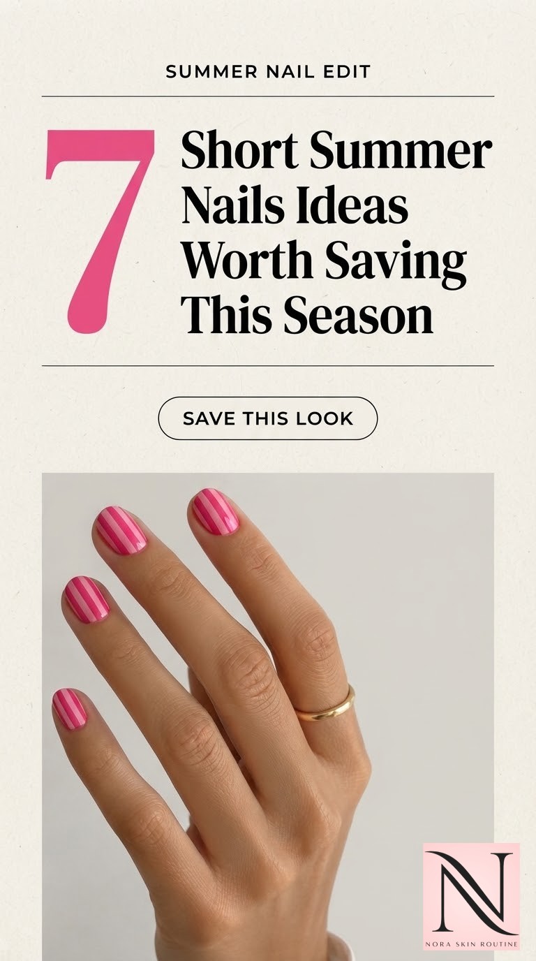 7 Short Summer Nails Ideas Worth Saving This Season