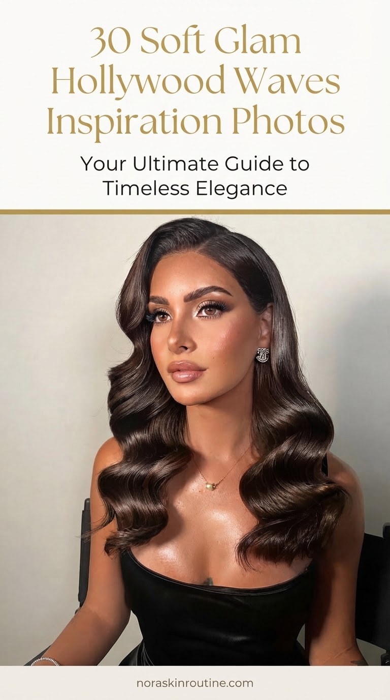 30 Soft Glam Hollywood Waves Inspiration Photos
