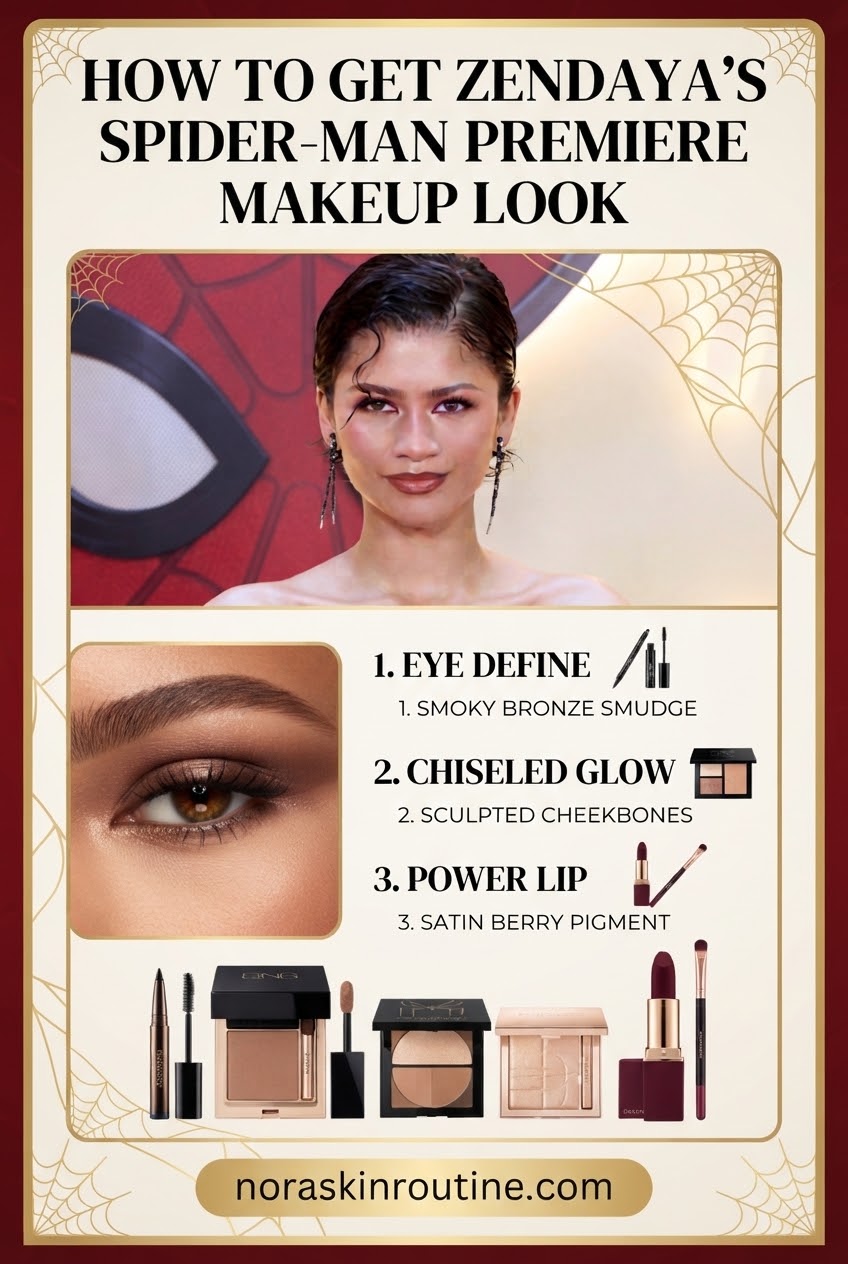 How To Get Zendaya's Spider Man Premiere Makeup Look