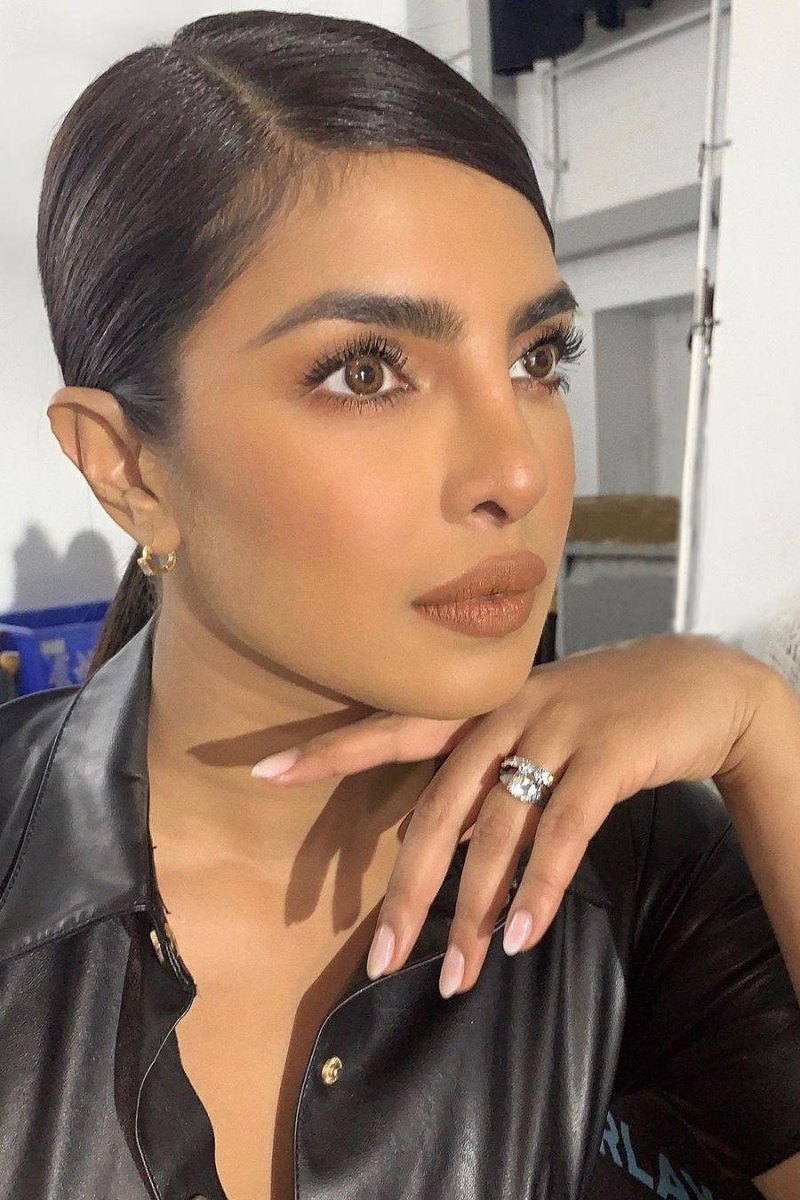 Nude lipstick celebrity makeup style