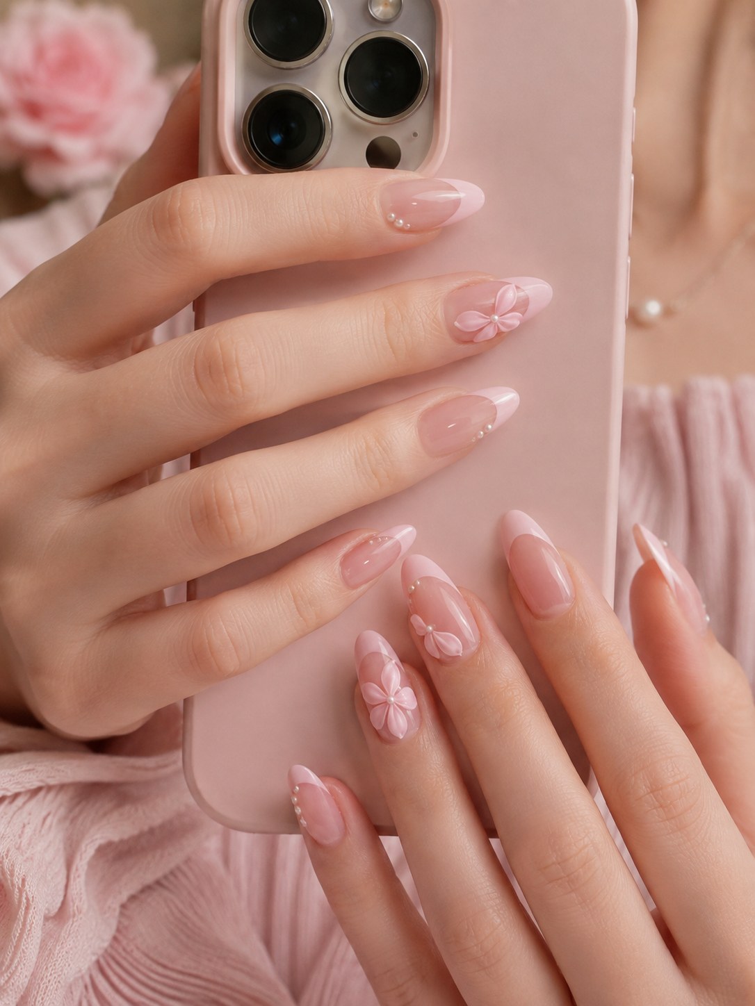 7 Pink Coffin Nails Short Ideas That Still Feel Elegant