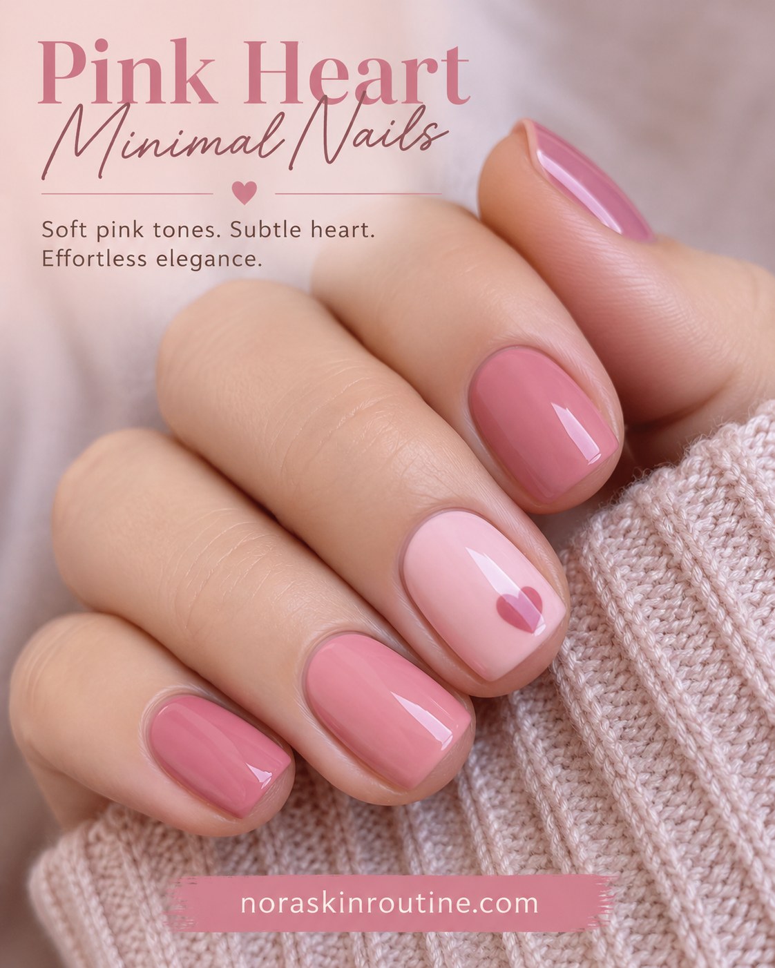 9 Pink Short Nails Ideas That Feel Soft, Chic And Wearable